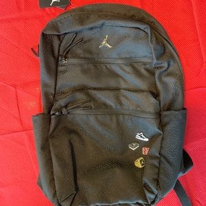 Brand New Never Used Jordan Jumpman Black Backpack